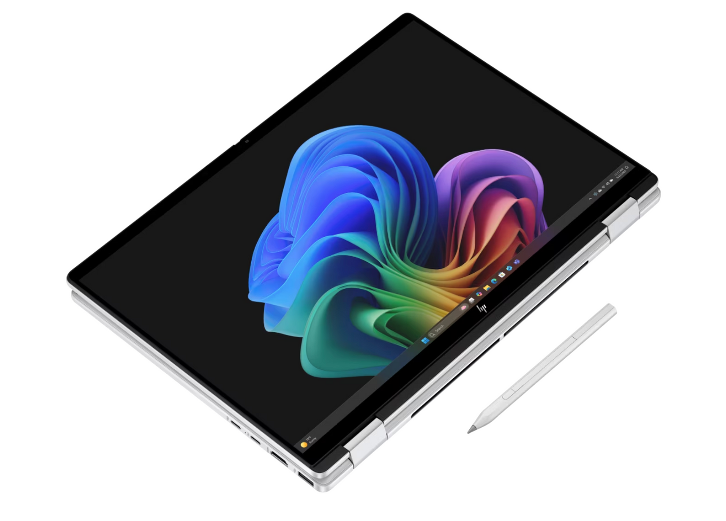 
HP Omnibook X Flip 14-fm0058TU - Ultra 5-226V (8C) 40 NPU TOPs, 16GB LPDDR5X 8533 on-board, 512GB PCIe Gen4, Meteor Silver AI logo