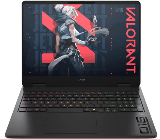 
HP OMEN Gaming Laptop 16-ap0181AX - Ryzen 9-8940HX, 24GB DDR5 Upgradeable, 1TB SSD, Shadow Black - 1080p IR TNR PVCY ST [A58DPAV]